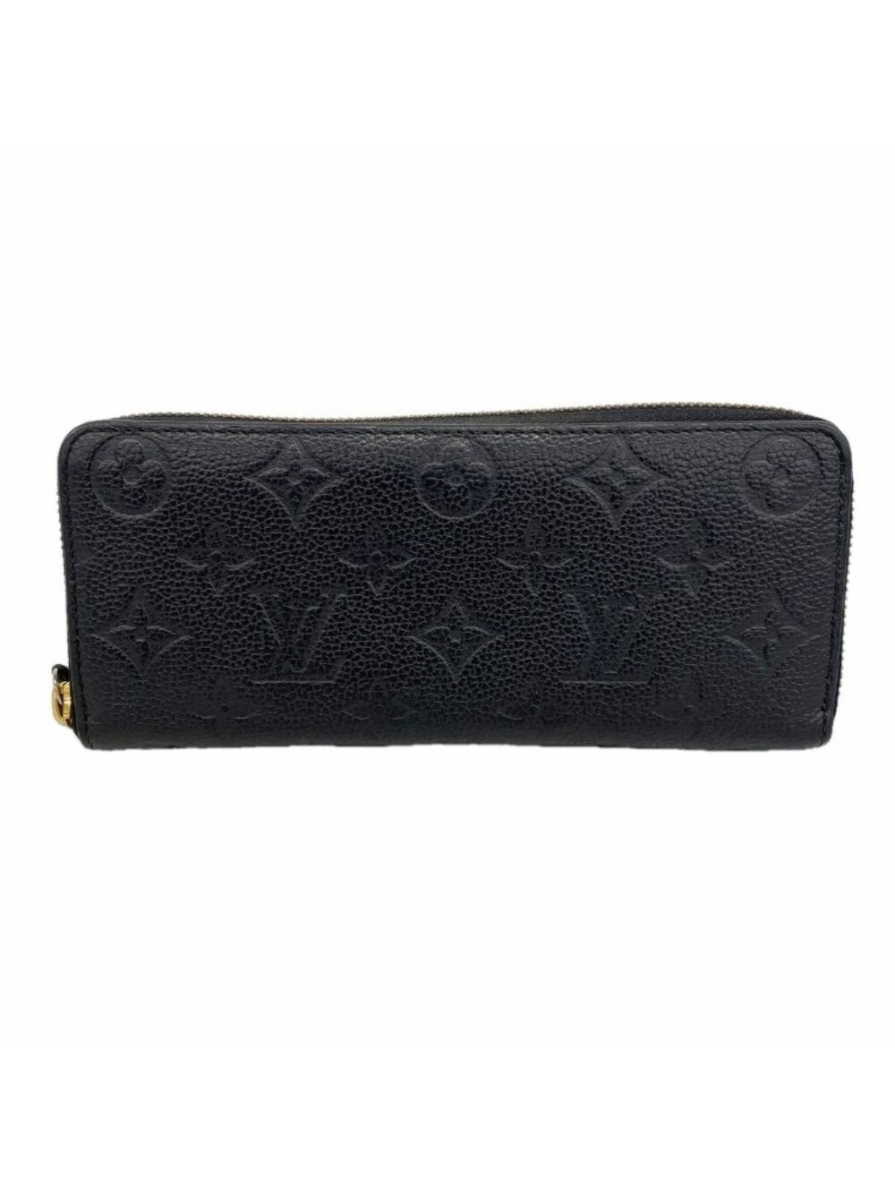 Louis Vuitton Wallet Monogram Empreinte Portefeuille Clemence Noir